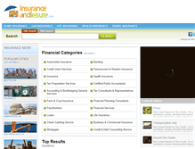 Tablet Screenshot of insuranceandleisure.com